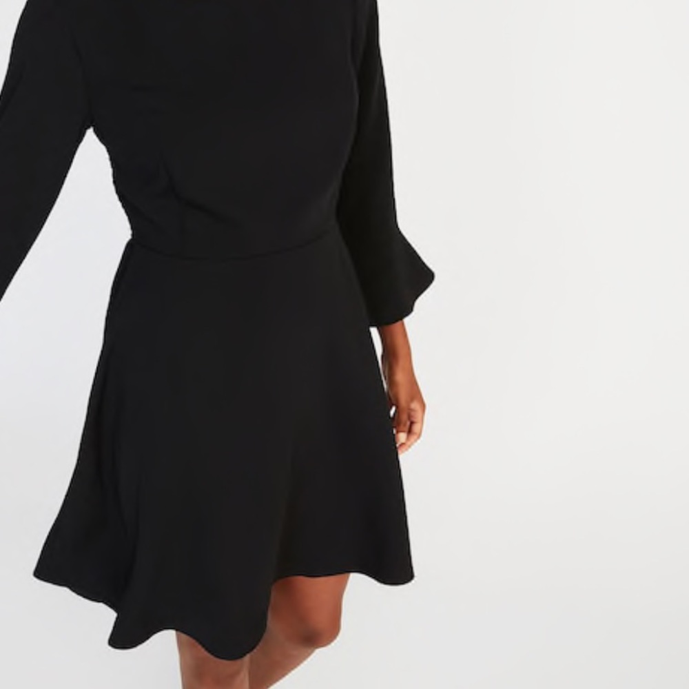 2 old navy black fit and flare dresses - Picture 6 of 6